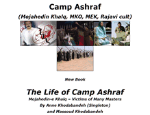Tablet Screenshot of camp-ashraf.com